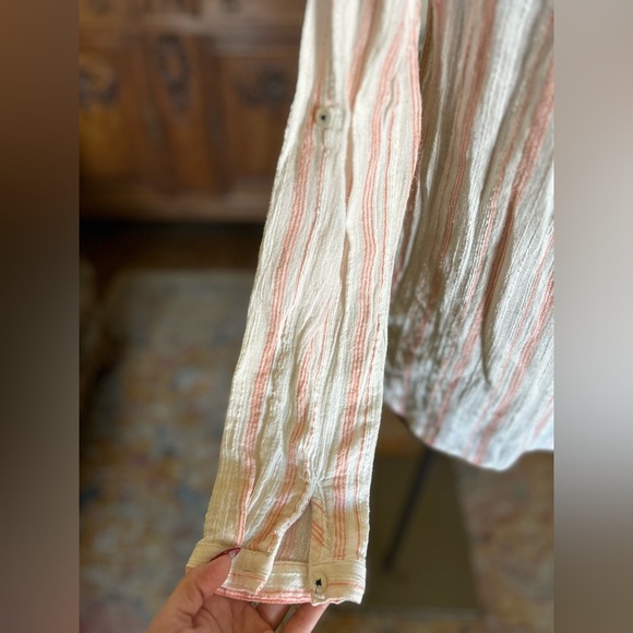 Anthropologie Holding Horses Mesa Embroidered Peasant Top S Boho Western - Picture 6 of 9